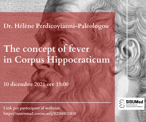 Webinar “The concept of fever in Corpus Hippocraticum”